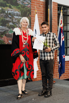 Photo from the HCC NZ Citizenship Ceremony 1 (Morning) held at The Atrium, Wintec/Te Pukenga, Hamilton, Waikato, New Zealand at 10:00am on Monday, 11 March, 2024. Photo: Mike Walen / KeyImagery Photography. Copyright: © Hamilton City Council.