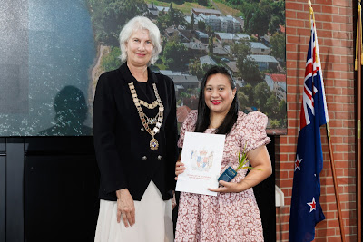 Photo from the HCC NZ Citizenship Ceremony 2 (Afternoon) held at The Atrium, Wintec/Te Pukenga, Hamilton, Waikato, New Zealand at 3:30pm on Monday, 15 April, 2024. Photo: Mike Walen / KeyImagery Photography. Copyright: © Hamilton City Council.