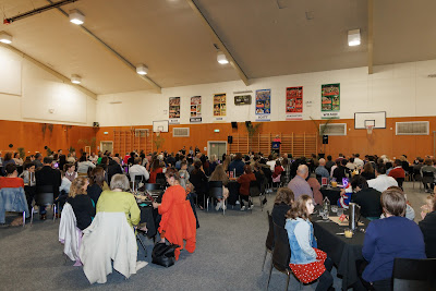 Photo from the Waikato Diocesan Whānau Dinner 2022 held in the school gym at Waikato Diocesan, Hamilton, New Zealand. Taken: Friday, 9 September 2022. Photography: Mike Walen / KeyImagery Photography. Copyright: © Waikato Diocesan School for Girls.