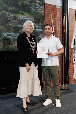 Photo from the HCC NZ Citizenship Ceremony 2 (Afternoon) held at The Atrium, Wintec/Te Pukenga, Hamilton, Waikato, New Zealand at 3:30pm on Monday, 15 April, 2024. Photo: Mike Walen / KeyImagery Photography. Copyright: © Hamilton City Council.