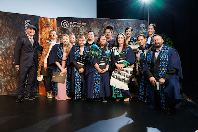 Photo from the TWoA Waiariki 2023 Graduations (Tauranga Moana), held at Bethlehem Baptist Church, Tauranga, Bay of Plenty, New Zealand on Friday, 5 May, 2023. Photo: Mike Walen / KeyImagery Photography. Copyright: © Te Wānanga o Aotearoa.