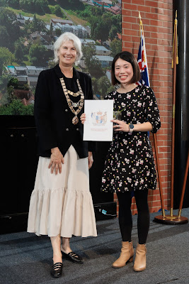 Photo from the HCC NZ Citizenship Ceremony 2 (Afternoon) held at The Atrium, Wintec/Te Pukenga, Hamilton, Waikato, New Zealand at 3:30pm on Monday, 15 April, 2024. Photo: Mike Walen / KeyImagery Photography. Copyright: © Hamilton City Council.