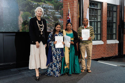 Photo from the HCC NZ Citizenship Ceremony 2 (Afternoon) held at The Atrium, Wintec/Te Pukenga, Hamilton, Waikato, New Zealand at 3:30pm on Monday, 15 April, 2024. Photo: Mike Walen / KeyImagery Photography. Copyright: © Hamilton City Council.