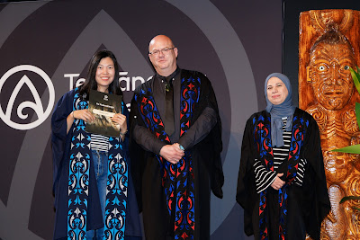 Photo from Ceremony 3 of the TWoA Tāmaki Makaurau 2025 Graduations (May 2025) held at the Mangere Arts Centre in Auckland, New Zealand on Tuesdday, 27 May, 2025. Photo by Mike Walen / KeyImagery Photography. Copyright: © 2025 Te Wānanga o Aotearoa.
