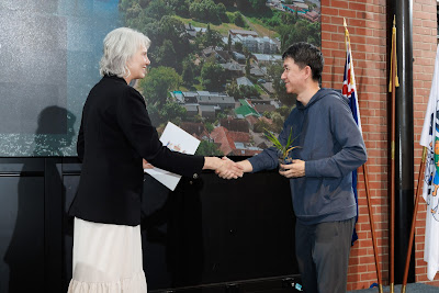 Photo from the HCC NZ Citizenship Ceremony 2 (Afternoon) held at The Atrium, Wintec/Te Pukenga, Hamilton, Waikato, New Zealand at 3:30pm on Monday, 15 April, 2024. Photo: Mike Walen / KeyImagery Photography. Copyright: © Hamilton City Council.