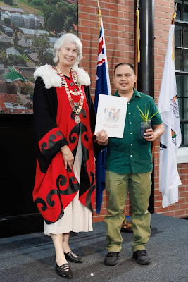 Photo from the HCC NZ Citizenship Ceremony 1 (Morning) held at The Atrium, Wintec/Te Pukenga, Hamilton, Waikato, New Zealand at 10:00am on Monday, 15 April, 2024. Photo: Mike Walen / KeyImagery Photography. Copyright: © Hamilton City Council.