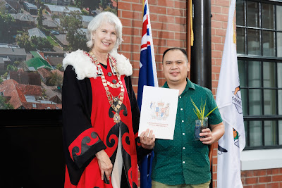 Photo from the HCC NZ Citizenship Ceremony 1 (Morning) held at The Atrium, Wintec/Te Pukenga, Hamilton, Waikato, New Zealand at 10:00am on Monday, 15 April, 2024. Photo: Mike Walen / KeyImagery Photography. Copyright: © Hamilton City Council.
