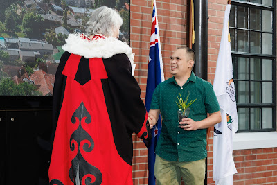 Photo from the HCC NZ Citizenship Ceremony 1 (Morning) held at The Atrium, Wintec/Te Pukenga, Hamilton, Waikato, New Zealand at 10:00am on Monday, 15 April, 2024. Photo: Mike Walen / KeyImagery Photography. Copyright: © Hamilton City Council.