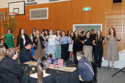 Photo from the Waikato Diocesan Whānau Dinner 2022 held in the school gym at Waikato Diocesan, Hamilton, New Zealand. Taken: Friday, 9 September 2022. Photography: Mike Walen / KeyImagery Photography. Copyright: © Waikato Diocesan School for Girls.