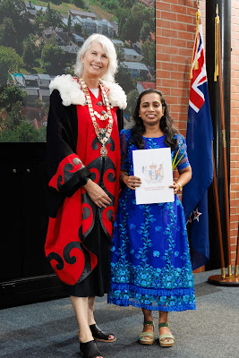 Photo from the HCC NZ Citizenship Ceremony (Morning) held in The Atrium, Wintec/Te Pukenga, Hamilton, Waikato, New Zealand at 10:00am on Monday, 12 February, 2024. Photo: Mike Walen / KeyImagery Photography. Copyright: © Hamilton City Council.