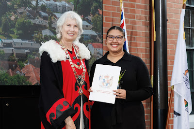Photo from the HCC NZ Citizenship Ceremony 1 (Morning) held at The Atrium, Wintec/Te Pukenga, Hamilton, Waikato, New Zealand at 10:00am on Monday, 15 April, 2024. Photo: Mike Walen / KeyImagery Photography. Copyright: © Hamilton City Council.
