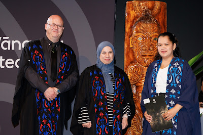 Photo from Ceremony 3 of the TWoA Tāmaki Makaurau 2025 Graduations (May 2025) held at the Mangere Arts Centre in Auckland, New Zealand on Tuesdday, 27 May, 2025. Photo by Mike Walen / KeyImagery Photography. Copyright: © 2025 Te Wānanga o Aotearoa.