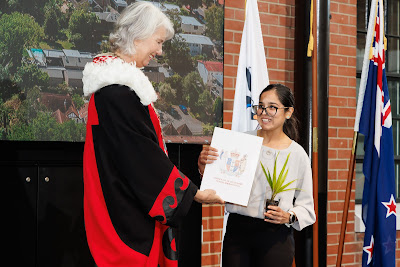 Photo from the HCC NZ Citizenship Ceremony 1 (Morning) held at The Atrium, Wintec/Te Pukenga, Hamilton, Waikato, New Zealand at 10:00am on Monday, 11 March, 2024. Photo: Mike Walen / KeyImagery Photography. Copyright: © Hamilton City Council.
