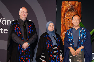 Photo from Ceremony 3 of the TWoA Tāmaki Makaurau 2025 Graduations (May 2025) held at the Mangere Arts Centre in Auckland, New Zealand on Tuesdday, 27 May, 2025. Photo by Mike Walen / KeyImagery Photography. Copyright: © 2025 Te Wānanga o Aotearoa.