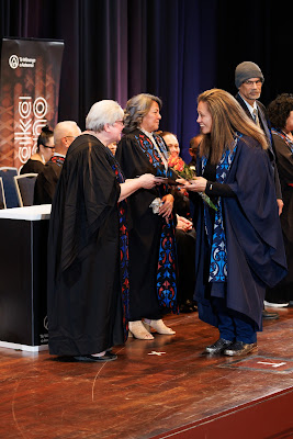 Photo from the TWoA Tāmaki Makaurau 2023 Graduations (Ceremony 3 @ 8pm), held at the Due Drop Events Centre, Manukau, Auckland, New Zealand on Wednesday, 7 June, 2023. Photo: Mike Walen / KeyImagery Photography. Copyright: © Te Wānanga o Aotearoa.