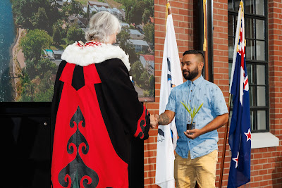 Photo from the HCC NZ Citizenship Ceremony 1 (Morning) held at The Atrium, Wintec/Te Pukenga, Hamilton, Waikato, New Zealand at 10:00am on Monday, 11 March, 2024. Photo: Mike Walen / KeyImagery Photography. Copyright: © Hamilton City Council.