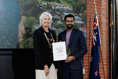 Photo from the HCC NZ Citizenship Ceremony 2 (Afternoon) held at The Atrium, Wintec/Te Pukenga, Hamilton, Waikato, New Zealand at 3:30pm on Monday, 15 April, 2024. Photo: Mike Walen / KeyImagery Photography. Copyright: © Hamilton City Council.
