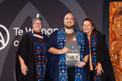 Photo from Ceremony 2 of the TWoA Tāmaki Makaurau 2025 Graduations (May 2025) held at the Mangere Arts Centre in Auckland, New Zealand on Monday, 26 May, 2025. Photo by Mike Walen / KeyImagery Photography. Copyright: © 2025 Te Wānanga o Aotearoa.