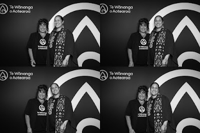 Photo from the TWoA Tāmaki Makaurau 2023 November Graduations (Ceremony 1 @ 1pm), held at the Due Drop Events Centre, Manukau, Auckland, New Zealand on Tuesday, 28 November, 2023. Photo: InstaBooth by KeyImagery Photography. Copyright: © Te Wānanga o Aotearoa.