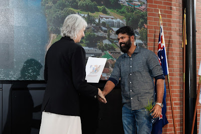 Photo from the HCC NZ Citizenship Ceremony 2 (Afternoon) held at The Atrium, Wintec/Te Pukenga, Hamilton, Waikato, New Zealand at 3:30pm on Monday, 15 April, 2024. Photo: Mike Walen / KeyImagery Photography. Copyright: © Hamilton City Council.