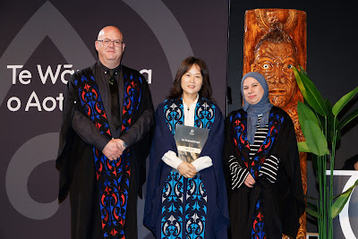 Photo from Ceremony 3 of the TWoA Tāmaki Makaurau 2025 Graduations (May 2025) held at the Mangere Arts Centre in Auckland, New Zealand on Tuesdday, 27 May, 2025. Photo by Mike Walen / KeyImagery Photography. Copyright: © 2025 Te Wānanga o Aotearoa.