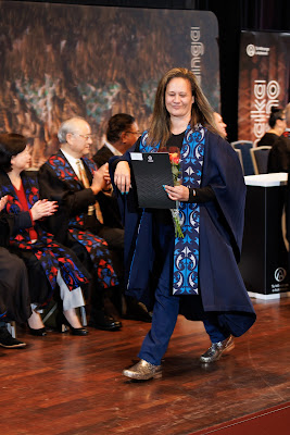 Photo from the TWoA Tāmaki Makaurau 2023 Graduations (Ceremony 3 @ 8pm), held at the Due Drop Events Centre, Manukau, Auckland, New Zealand on Wednesday, 7 June, 2023. Photo: Mike Walen / KeyImagery Photography. Copyright: © Te Wānanga o Aotearoa.
