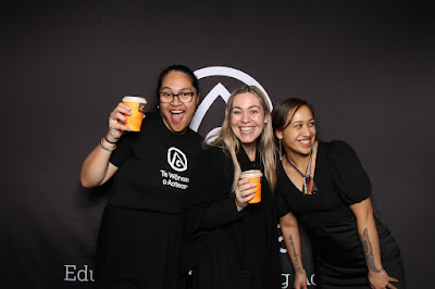 Photo from the TWoA Tāmaki Makaurau 2023 Graduations (Ceremony 6 @ 8pm), held at the Due Drop Events Centre, Manukau, Auckland, New Zealand on Thursday, 8 June, 2023. Photo: InstaBooth by KeyImagery Photography. Copyright: © Te Wānanga o Aotearoa.