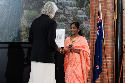 Photo from the HCC NZ Citizenship Ceremony 2 (Afternoon) held at The Atrium, Wintec/Te Pukenga, Hamilton, Waikato, New Zealand at 3:30pm on Monday, 15 April, 2024. Photo: Mike Walen / KeyImagery Photography. Copyright: © Hamilton City Council.