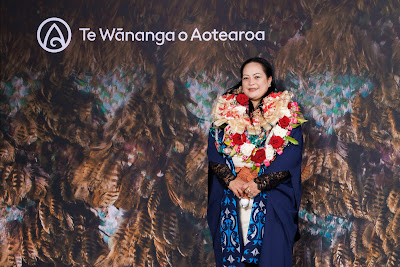 Photo from the TWoA Tāmaki Makaurau 2023 November Graduations (Ceremony 1 @ 1pm), held at the Due Drop Events Centre, Manukau, Auckland, New Zealand on Tuesday, 28 November, 2023. Photo: Mike Walen / KeyImagery Photography. Copyright: © Te Wānanga o Aotearoa.