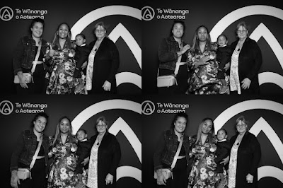 Photo from the TWoA Tāmaki Makaurau 2023 November Graduations (Ceremony 1 @ 1pm), held at the Due Drop Events Centre, Manukau, Auckland, New Zealand on Tuesday, 28 November, 2023. Photo: InstaBooth by KeyImagery Photography. Copyright: © Te Wānanga o Aotearoa.