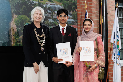 Photo from the HCC NZ Citizenship Ceremony 2 (Afternoon) held at The Atrium, Wintec/Te Pukenga, Hamilton, Waikato, New Zealand at 3:30pm on Monday, 15 April, 2024. Photo: Mike Walen / KeyImagery Photography. Copyright: © Hamilton City Council.