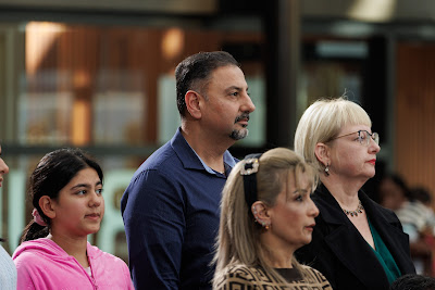 Photo from the HCC NZ Citizenship Ceremony 2 (Afternoon) held at The Atrium, Wintec/Te Pukenga, Hamilton, Waikato, New Zealand at 3:30pm on Monday, 15 April, 2024. Photo: Mike Walen / KeyImagery Photography. Copyright: © Hamilton City Council.