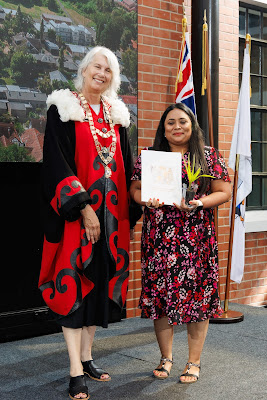 Photo from the HCC NZ Citizenship Ceremony (Morning) held in The Atrium, Wintec/Te Pukenga, Hamilton, Waikato, New Zealand at 10:00am on Monday, 12 February, 2024. Photo: Mike Walen / KeyImagery Photography. Copyright: © Hamilton City Council.