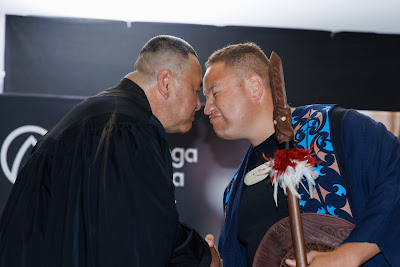 Photo from the TWoA Te Tai Tokerau (Kaitaia) 2025 Graduation held at Te Kura Kaupapa Maori o Pukemiro in Kaitaia, Northland, New Zealand on Monday, 14 April, 2025. Photo by Mike Walen / KeyImagery Photography. Copyright: © 2025 Te Wānanga o Aotearoa.