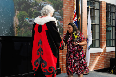 Photo from the HCC NZ Citizenship Ceremony (Morning) held in The Atrium, Wintec/Te Pukenga, Hamilton, Waikato, New Zealand at 10:00am on Monday, 12 February, 2024. Photo: Mike Walen / KeyImagery Photography. Copyright: © Hamilton City Council.