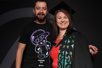 Booth photo from the TWoA Tainui 2019 Graduations (Ceremony 3),  held at Hamilton Boys' High School, Hamilton, New Zealand. Taken: Thursday 18 April 2019. Photo: InstaBooth / KeyImagery Photography. Copyright: © Te Wānanga o Aotearoa.