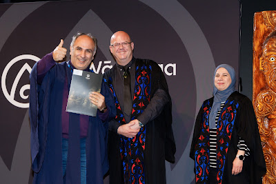 Photo from Ceremony 3 of the TWoA Tāmaki Makaurau 2025 Graduations (May 2025) held at the Mangere Arts Centre in Auckland, New Zealand on Tuesdday, 27 May, 2025. Photo by Mike Walen / KeyImagery Photography. Copyright: © 2025 Te Wānanga o Aotearoa.