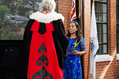 Photo from the HCC NZ Citizenship Ceremony (Morning) held in The Atrium, Wintec/Te Pukenga, Hamilton, Waikato, New Zealand at 10:00am on Monday, 12 February, 2024. Photo: Mike Walen / KeyImagery Photography. Copyright: © Hamilton City Council.