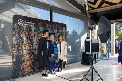 Photo from the TWoA Waiariki 2023 Graduations (Waiwhero), held at Te Puia, Rotorua, Bay of Plenty, New Zealand on Friday, 12 May, 2023. Photo: Mike Walen / KeyImagery Photography. Copyright: © Te Wānanga o Aotearoa.