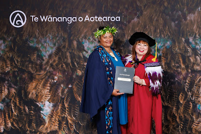 Photo from the TWoA Tāmaki Makaurau 2023 November Graduations (Ceremony 1 @ 1pm), held at the Due Drop Events Centre, Manukau, Auckland, New Zealand on Tuesday, 28 November, 2023. Photo: Mike Walen / KeyImagery Photography. Copyright: © Te Wānanga o Aotearoa.