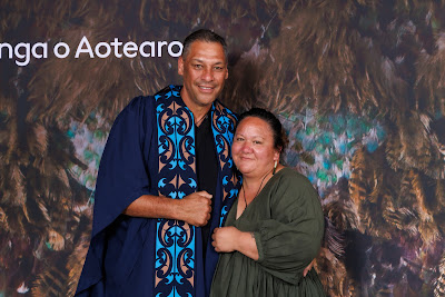 Photo from the TWoA Tāmaki Makaurau 2023 November Graduations (Ceremony 1 @ 1pm), held at the Due Drop Events Centre, Manukau, Auckland, New Zealand on Tuesday, 28 November, 2023. Photo: Mike Walen / KeyImagery Photography. Copyright: © Te Wānanga o Aotearoa.