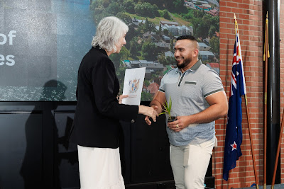 Photo from the HCC NZ Citizenship Ceremony 2 (Afternoon) held at The Atrium, Wintec/Te Pukenga, Hamilton, Waikato, New Zealand at 3:30pm on Monday, 15 April, 2024. Photo: Mike Walen / KeyImagery Photography. Copyright: © Hamilton City Council.