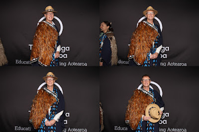 Photo from the TWoA Tāmaki Makaurau 2023 Graduations (Ceremony 6 @ 8pm), held at the Due Drop Events Centre, Manukau, Auckland, New Zealand on Thursday, 8 June, 2023. Photo: InstaBooth by KeyImagery Photography. Copyright: © Te Wānanga o Aotearoa.