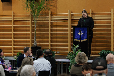Photo from the Waikato Diocesan Whānau Dinner 2022 held in the school gym at Waikato Diocesan, Hamilton, New Zealand. Taken: Friday, 9 September 2022. Photography: Mike Walen / KeyImagery Photography. Copyright: © Waikato Diocesan School for Girls.