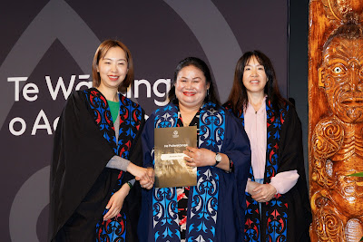Photo from Ceremony 3 of the TWoA Tāmaki Makaurau 2025 Graduations (May 2025) held at the Mangere Arts Centre in Auckland, New Zealand on Tuesdday, 27 May, 2025. Photo by Mike Walen / KeyImagery Photography. Copyright: © 2025 Te Wānanga o Aotearoa.