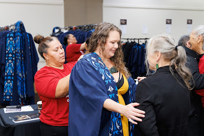 Photo from the TWoA Waiariki 2025 Graduations (Waiwhero) held at the Distinction Hotel, Rotorua, Bay of Plenty, New Zealand on Friday, 9 May, 2025. Photography by Mike Walen / KeyImagery Photography. Copyright: © 2025 Te Wānanga o Aotearoa.