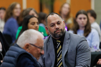 Photo from the Waikato Diocesan Whānau Dinner 2022 held in the school gym at Waikato Diocesan, Hamilton, New Zealand. Taken: Friday, 9 September 2022. Photography: Mike Walen / KeyImagery Photography. Copyright: © Waikato Diocesan School for Girls.