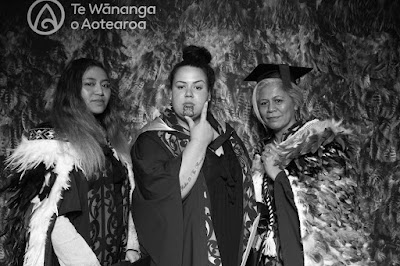 Booth photo from the TWoA Tainui 2021 Graduations (Friday - Ceremony 3),  held at Elim Church, Te Rapa, Hamilton, New Zealand. Taken: Friday 23 April 2021. Photo: InstaBooth / KeyImagery Photography. Copyright: © Te Wānanga o Aotearoa.