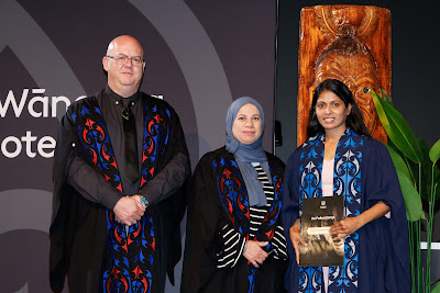 Photo from Ceremony 3 of the TWoA Tāmaki Makaurau 2025 Graduations (May 2025) held at the Mangere Arts Centre in Auckland, New Zealand on Tuesdday, 27 May, 2025. Photo by Mike Walen / KeyImagery Photography. Copyright: © 2025 Te Wānanga o Aotearoa.