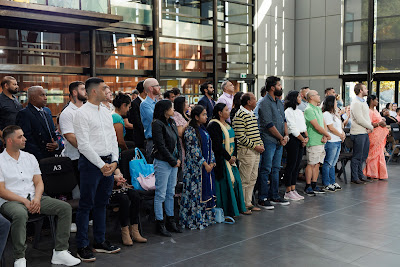 Photo from the HCC NZ Citizenship Ceremony 2 (Afternoon) held at The Atrium, Wintec/Te Pukenga, Hamilton, Waikato, New Zealand at 3:30pm on Monday, 15 April, 2024. Photo: Mike Walen / KeyImagery Photography. Copyright: © Hamilton City Council.